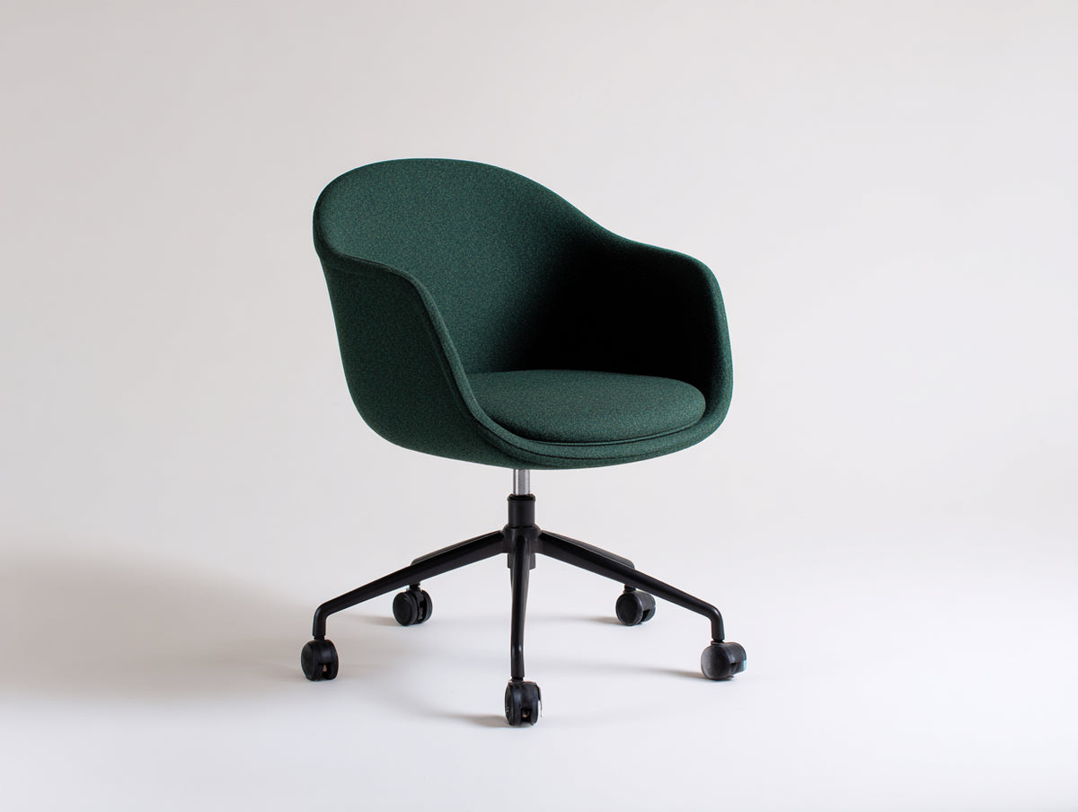 Ergonomischer Computerstuhl aus Netzstoff 66×65×97–107 cm – Hellgrau Weiß – höhenverstellbar fürs Arbeitszimmer
